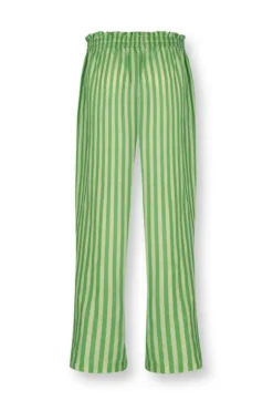 Pip Studio Broeken<Lange Broek Sumo Stripe Groen