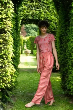 Pip Studio Broeken<Lange Broek Sumo Stripe Rood