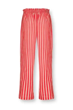 Pip Studio Broeken<Lange Broek Sumo Stripe Rood