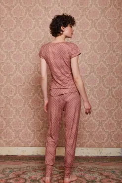 Pip Studio Broeken<Lange Broek Tegola Roze