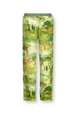 Pip Studio Strandkleding<Lange Broek Toscana Groen