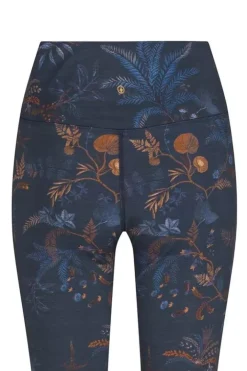 Pip Studio Leggings<Lange Flared Sportlegging Isola Donker Blauw
