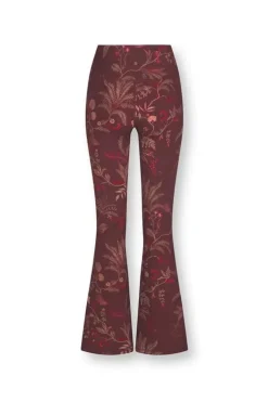 Pip Studio Sportbroeken<Lange Flared Sportlegging Isola Donker Rood