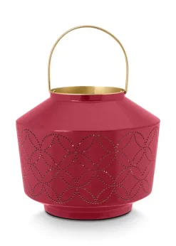 Pip Studio Sale Lantaarns<Lantaarn Geemailleerd 22 Cm Roze