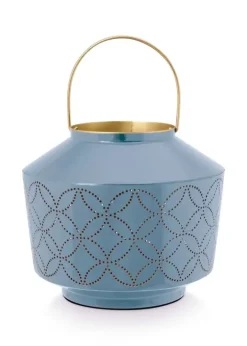 Pip Studio Sale Lantaarns<Lantaarn Geemailleerd Licht 22 Cm Blauw