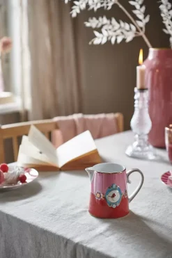 Pip Studio Melkkannen<Love Birds Kan Klein Rood/Roze Multi