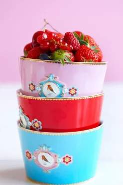 Pip Studio Kommen<Love Birds Kom Roze 15 Cm