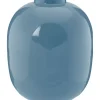 Pip Studio Grote Vazen<Metalen Vaas 32 Cm Blauw