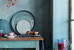 Pip Studio Grote Vazen<Metalen Vaas 32 Cm Blauw