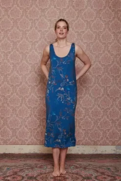 Pip Studio Nachthemden<Nachthemd Mouwloos Isola Blauw