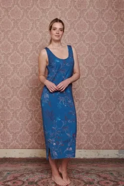 Pip Studio Nachthemden<Nachthemd Mouwloos Isola Blauw