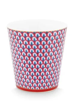 Pip Studio Sets Porseleinen Sets<Oriental Flower Festival Set/4 Mokken Blauw