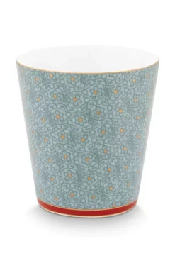 Pip Studio Sets Porseleinen Sets<Oriental Flower Festival Set/4 Mokken Blauw