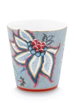 Pip Studio Sets Porseleinen Sets<Oriental Flower Festival Set/4 Mokken Blauw