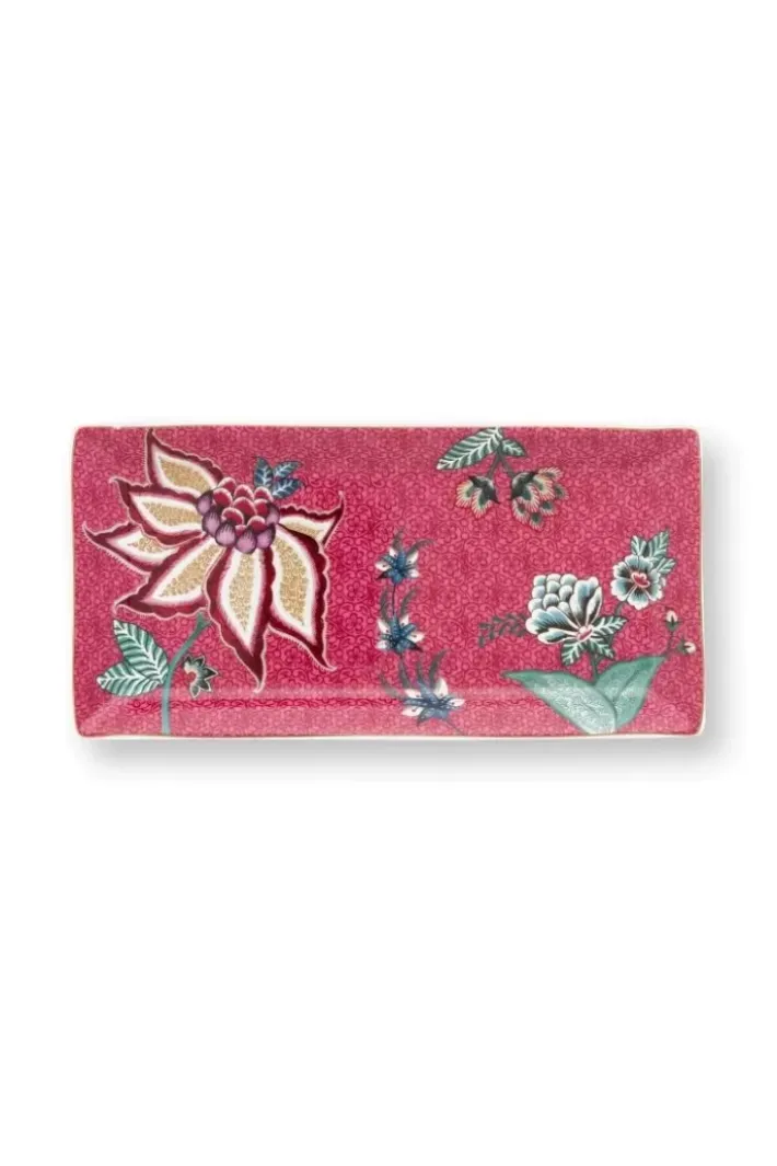 Pip Studio Sets Porseleinen Sets<Oriental Flower Festival Set/6 Sushi Donker Roze