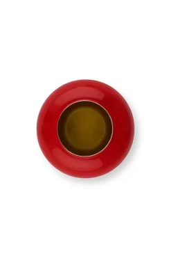 Pip Studio Sale Kleine Vaasjes<Ovale Mini Vaas Red 14 Cm