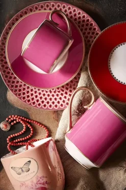 Pip Studio Kop/Schotel<Pip Chique Cappuccino Kop & Schotel Roze
