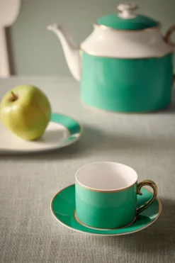 Pip Studio Kop/Schotel<Pip Chique Cappuccino Kop & Schotel Groen