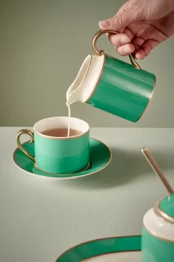 Pip Studio Kop/Schotel<Pip Chique Cappuccino Kop & Schotel Groen
