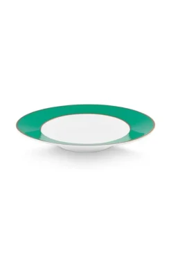 Pip Studio Diepe Borden<Pip Chique Diep Bord 23.5Cm Groen