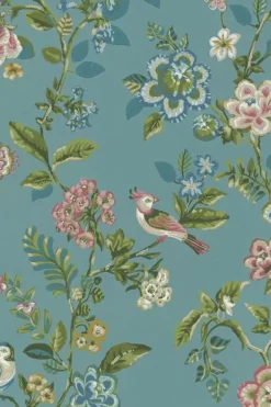 Pip Studio Vliesbehang<Botanical Print Vliesbehang Zee Blauw