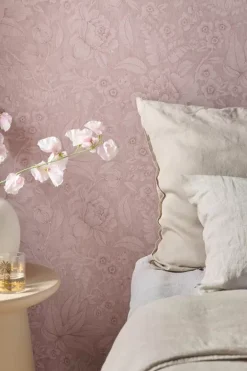 Pip Studio Vliesbehang<Casa Dei Fiori Vliesbehang Licht Mauve Paars