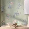 Pip Studio Vinylbehang<Chinese Porcelain Vinylbehang Licht Groen