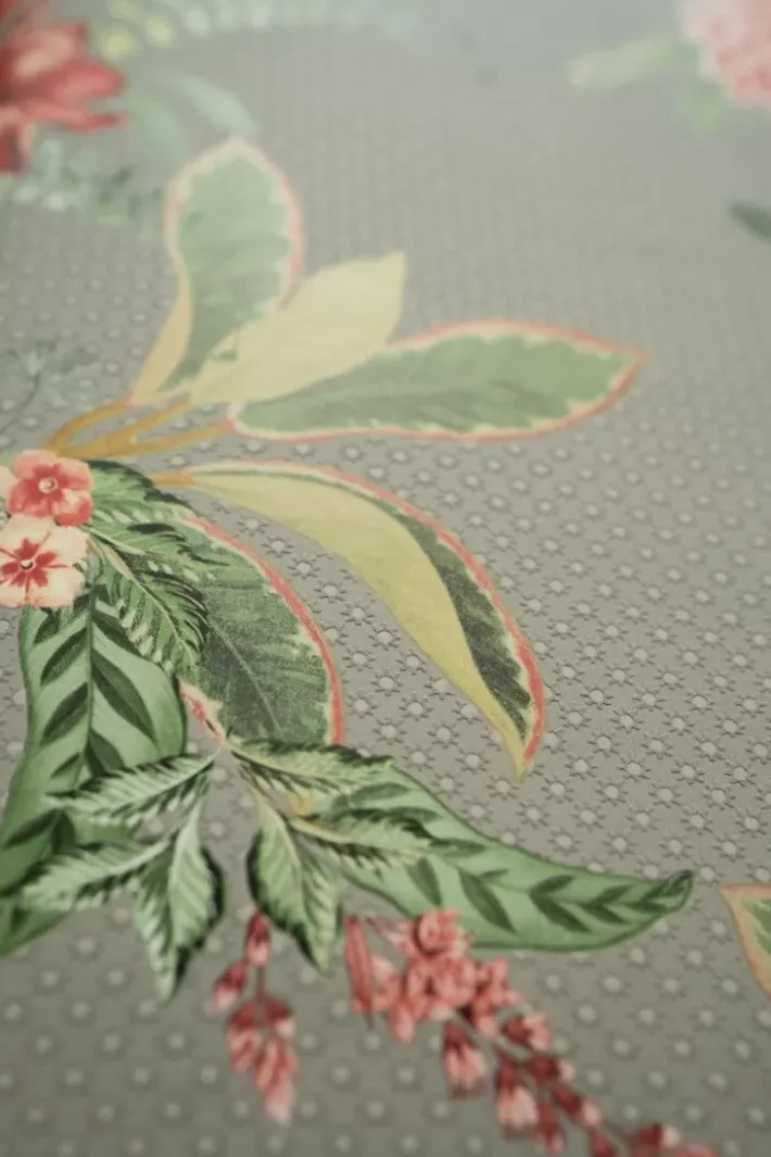 Pip Studio Vliesbehang<Floris Vliesbehang Khaki