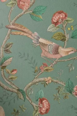 Pip Studio Vliesbehang<Good Nightingale Vliesbehang Groen