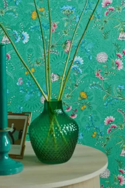 Pip Studio Vliesbehang<La Majorelle Vliesbehang Groen
