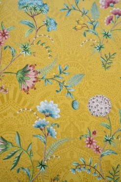 Pip Studio Vliesbehang<La Majorelle Vliesbehang Geel