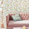 Pip Studio Vliesbehang<La Majorelle Vliesbehang Wit