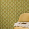 Pip Studio Vliesbehang<Raindrops Vliesbehang /Oker Geel