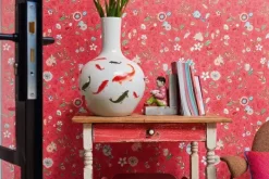 Pip Studio Vliesbehang<Spring To Life Vliesbehang /Roze Rood