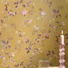 Pip Studio Vliesbehang<Tokyo Blossom Vliesbehang Mosterd Geel