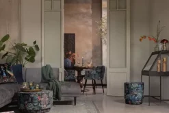Pip Studio Poefen En Stoelen<Poef Large Pip Garden Donkerblauw