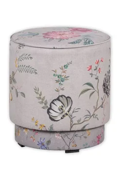 Pip Studio Poefen En Stoelen<Poef Medium Fleur Grandeur Khaki