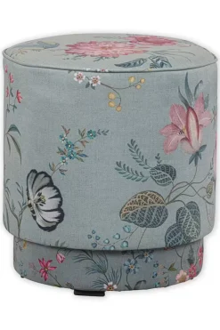 Pip Studio Poefen En Stoelen<Poef Medium Fleur Grandeur Groen