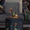 Pip Studio Poefen En Stoelen<Poef Medium Flirting Birds Blauw
