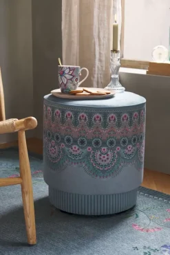 Pip Studio Poefen En Stoelen<Poef Medium Majorelle Blauw