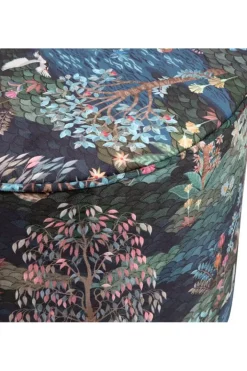 Pip Studio Poefen En Stoelen<Poef Medium Pip Garden Donkerblauw