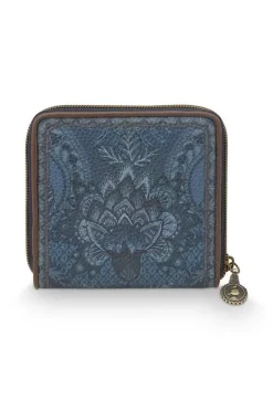 Pip Studio Portemonnees<Portemonnee Vierkant Kyoto Festival Blauw