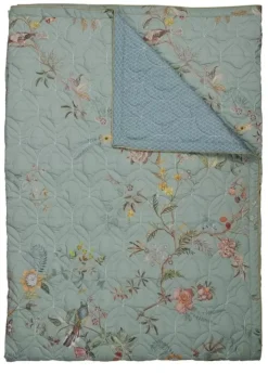 Pip Studio Plaids/Quilts<Quilt Autunno Licht Blauw