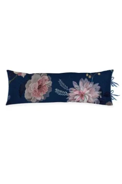 Pip Studio Kussens<Rechthoekig Sierkussen Lang Tokyo Bouquet Donker Blauw