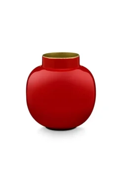 Pip Studio Sale Kleine Vaasjes<Ronde Mini Vaas 10 Cm Rood