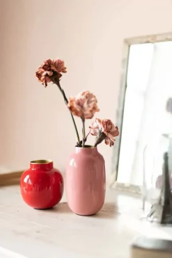 Pip Studio Sale Kleine Vaasjes<Ronde Mini Vaas 10 Cm Rood