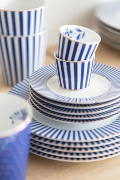 Pip Studio Eierdopjes<Royal Stripes Eierdop Blauw