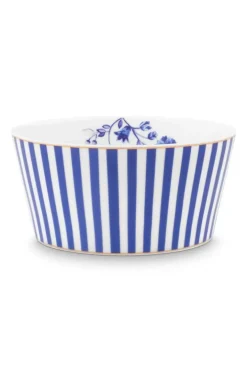 Pip Studio Kommen<Royal Stripes Kom 12 Cm Blauw