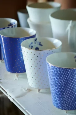 Pip Studio Koffiemokken<Royal Stripes Mok Dots Wit