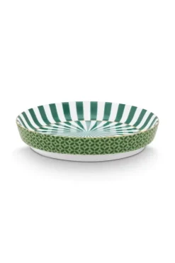 Pip Studio Sets Porseleinen Sets<Royal Stripes Mok Stippen & Theetip Groen